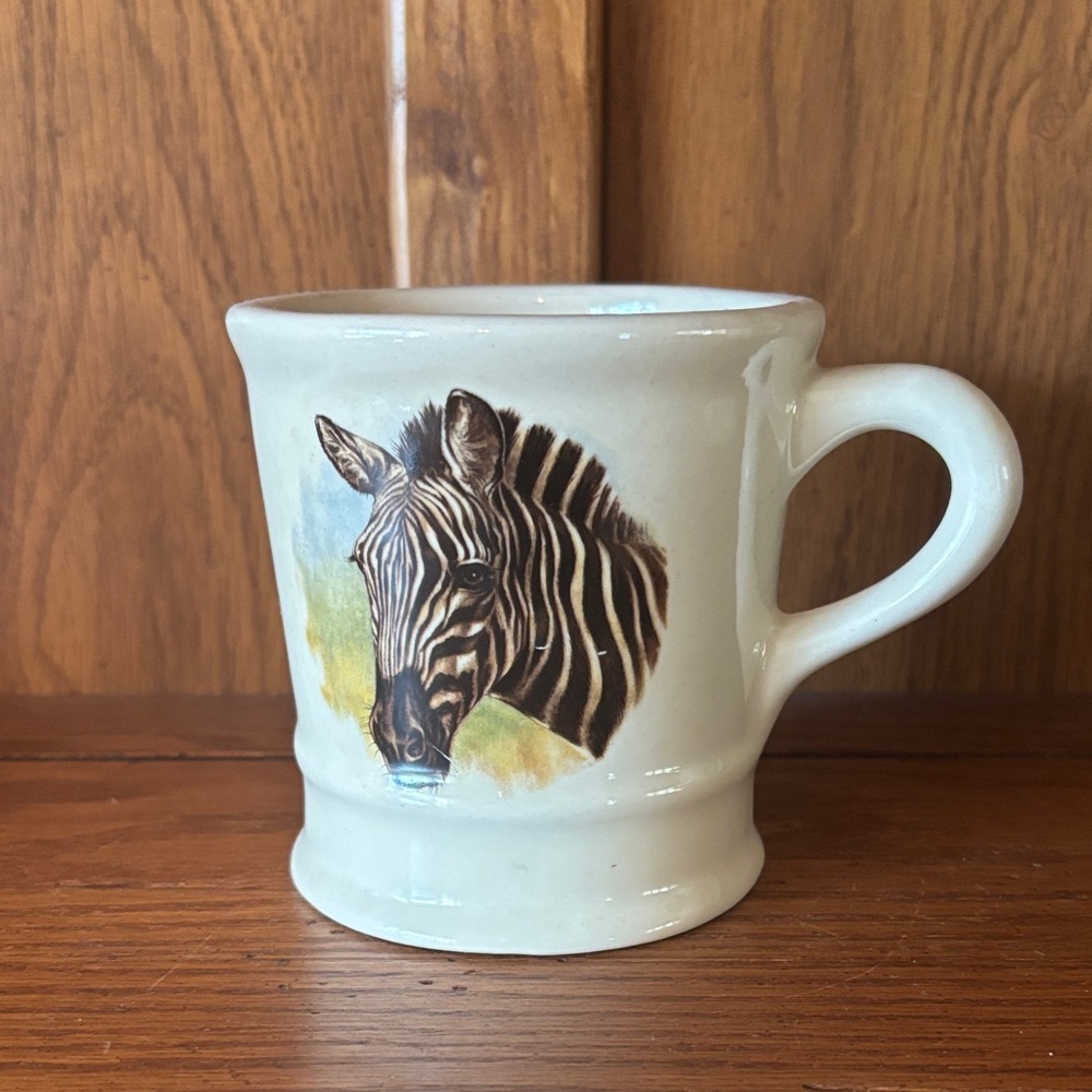 Vintage Zebra Diner Mug